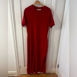 Abercrombie & Fitch Knit Red Dress